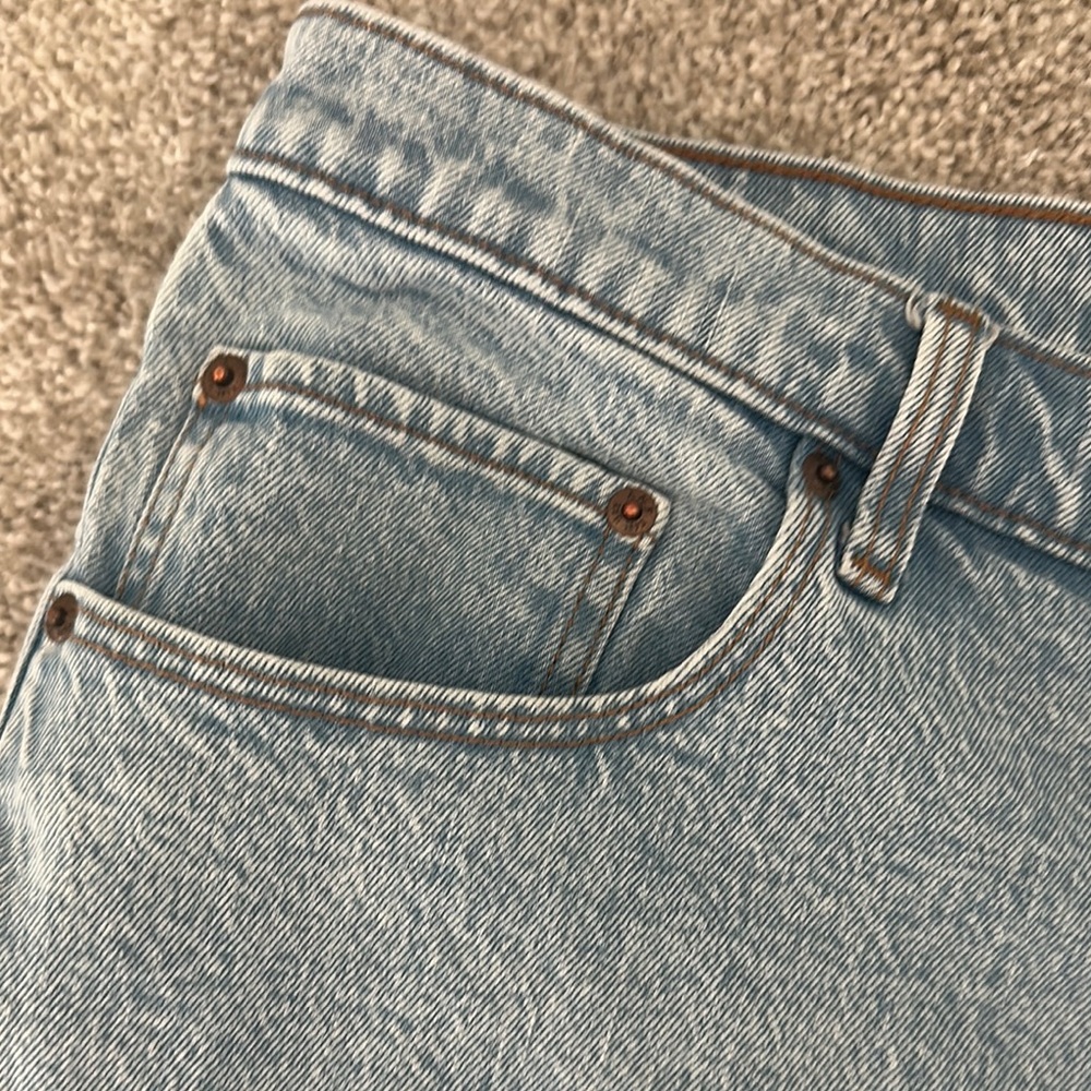 Abercrombie & Fitch Light Blue Denim Jean Shorts - Picture 5 of 6